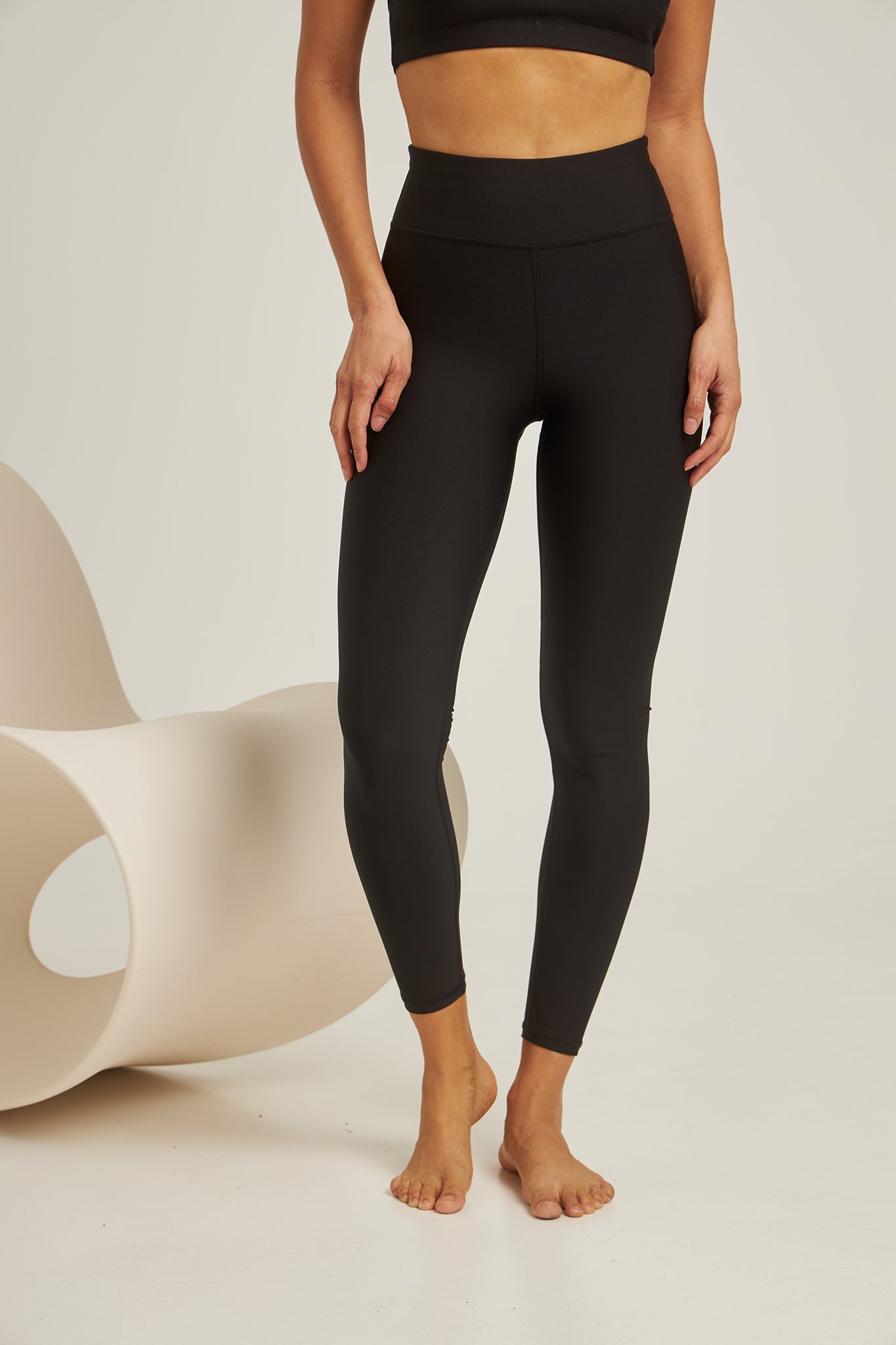 Aθλητικό κολάν SOFT TOUCH | Μαύρο