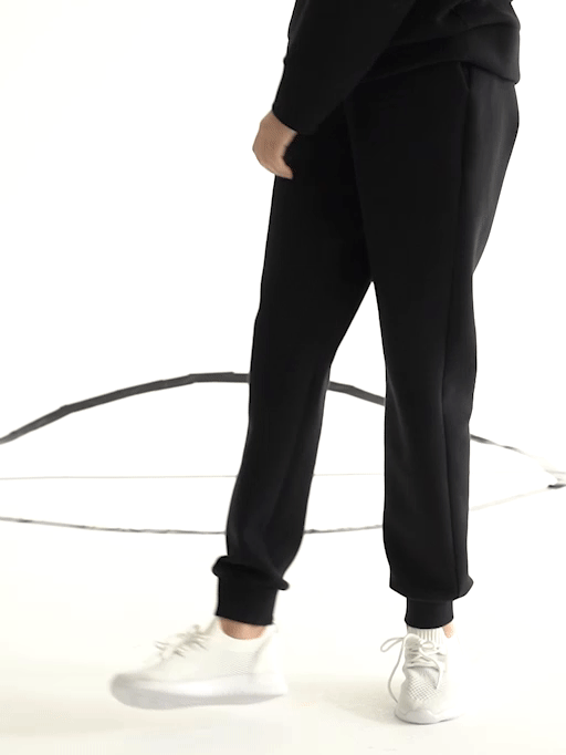 Sustainable sweatpants Black